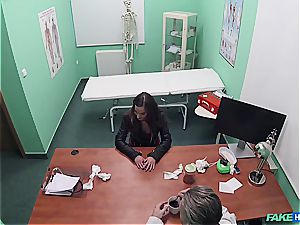 Hidden cam fuck-a-thon in the doctors office