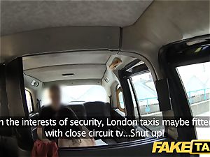 fake taxi wonderful cougar with ample bumpers does ass-fuck